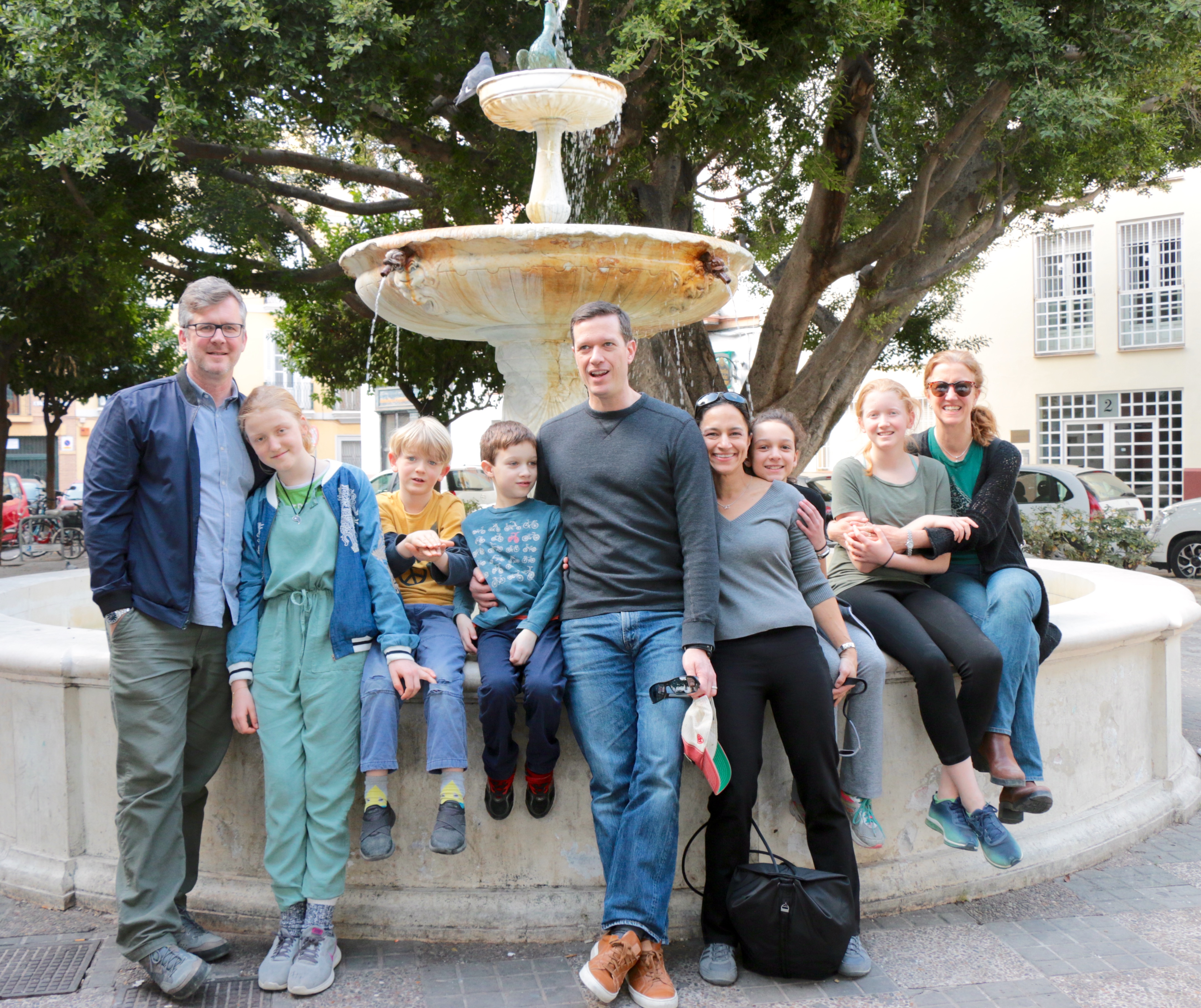 San Lleandro Plaza - Fountain